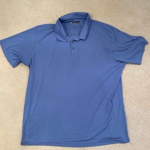 Pebble Beach Dry-Luxe Performance Golf Polo Shirt Blue Size 3XL